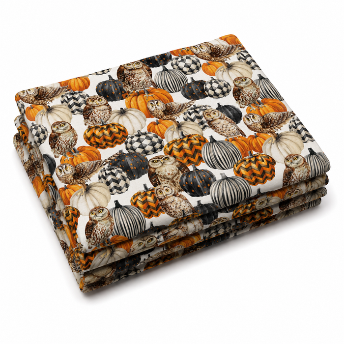 Night Owl | Owl & Pumpkin | Cream Multi