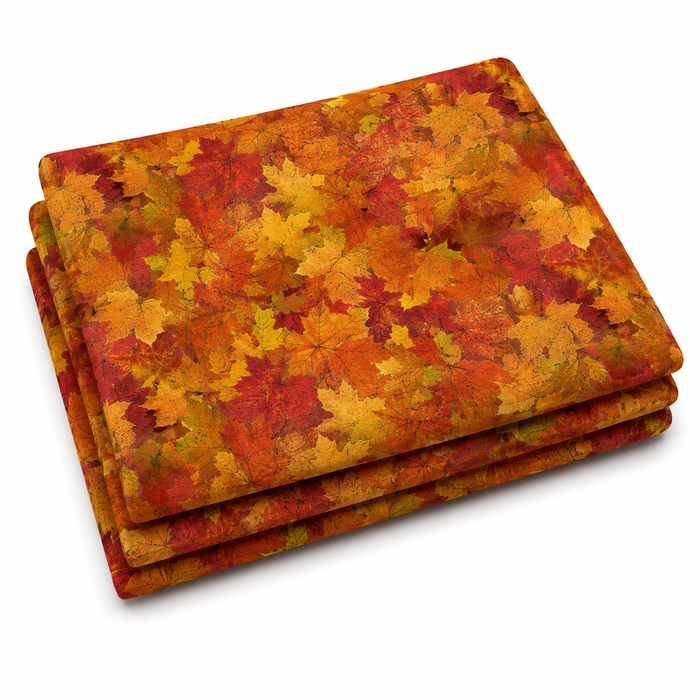 Night Owl |  Leaves | Orange Multi