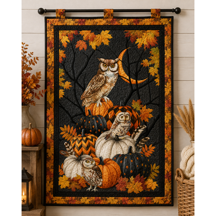 Night Owl | Panel | Charcoal Multi