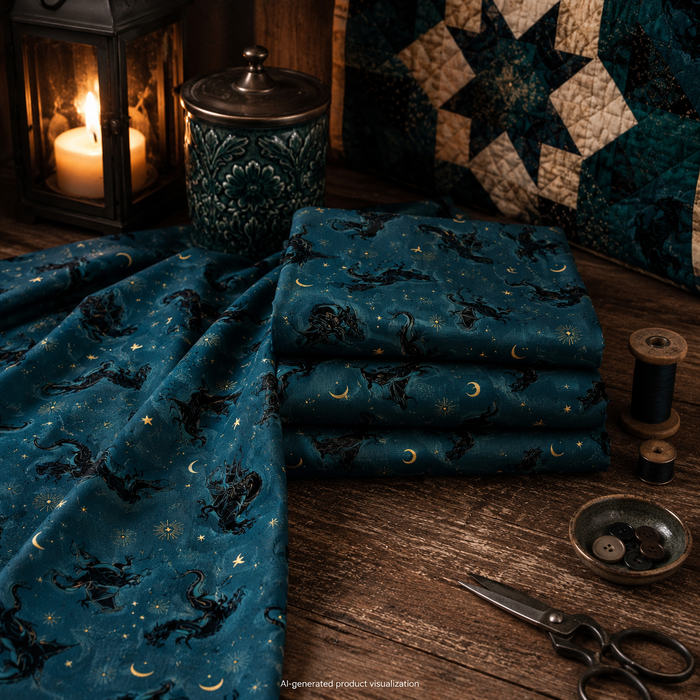 Fireglow | Metallic | Etched Dragons Novelty Fantasy | Galaxy | RS2131 14M