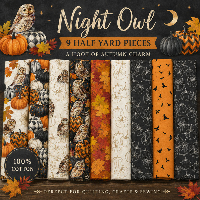 Night Owl | 9 Half Yard Pieces