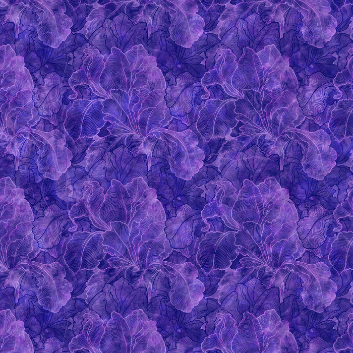 Infatuation | Iris Texture | Purple | DP28615-88
