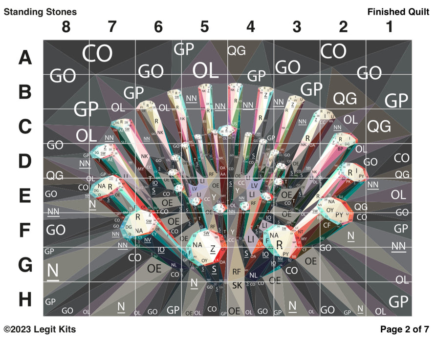 Standing Stones Quilt Kit