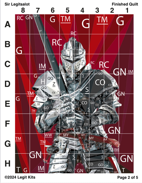 Sir Legitsalot Pattern