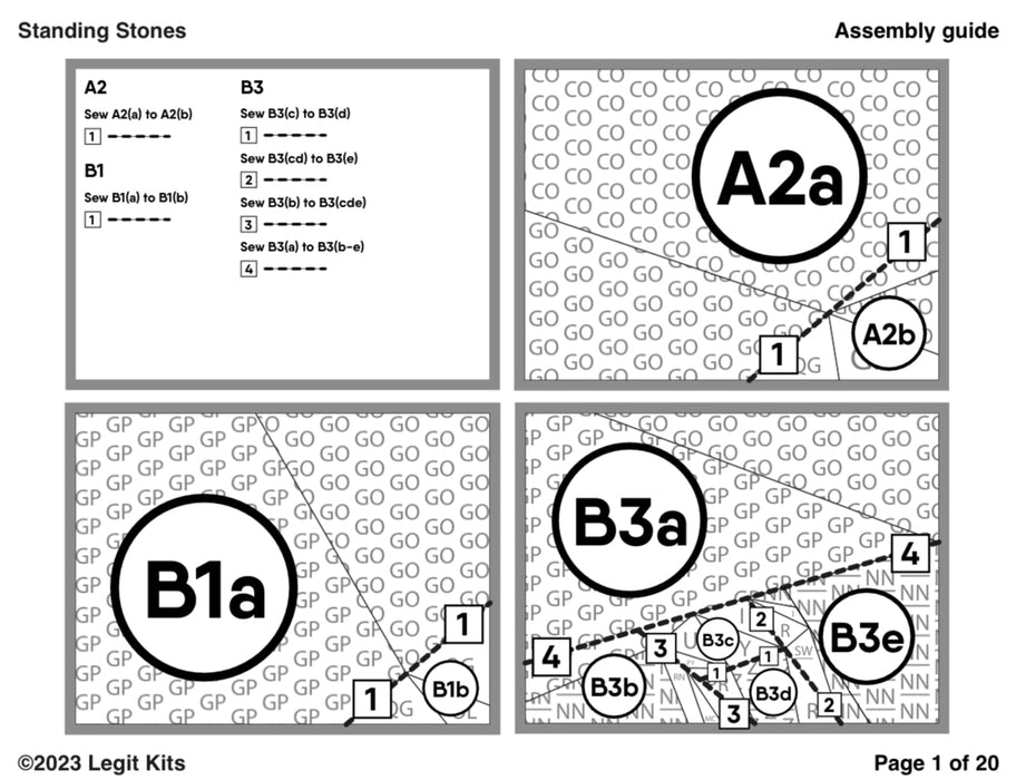 Standing Stones Pattern