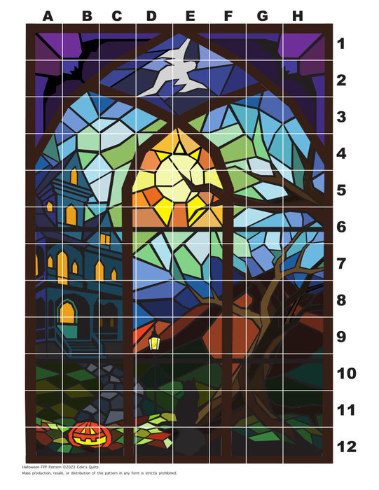 Halloween Pattern by Cole's Quilts