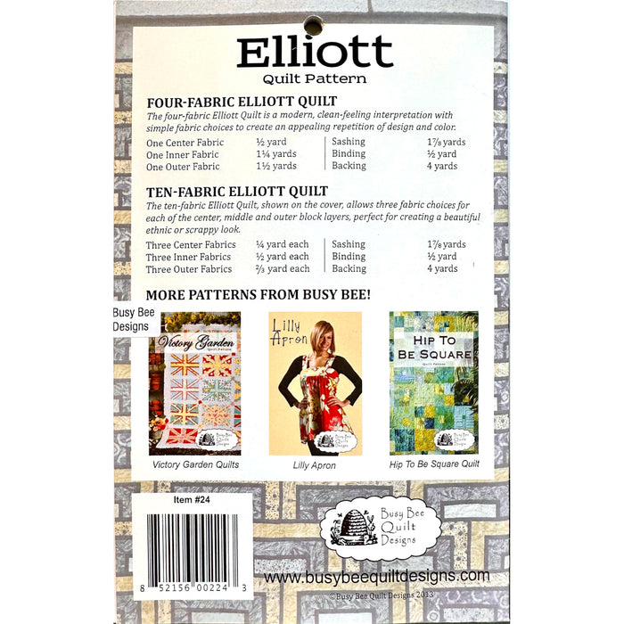 Elliot | Pattern | 58x66