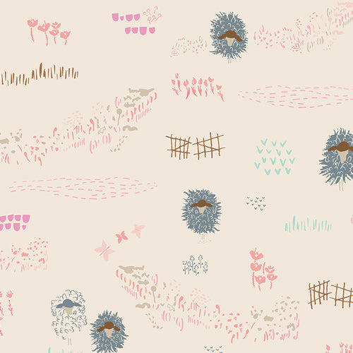 Lambkin Ready Quilt | 6 Half-Yard Pieces & Free Pattern