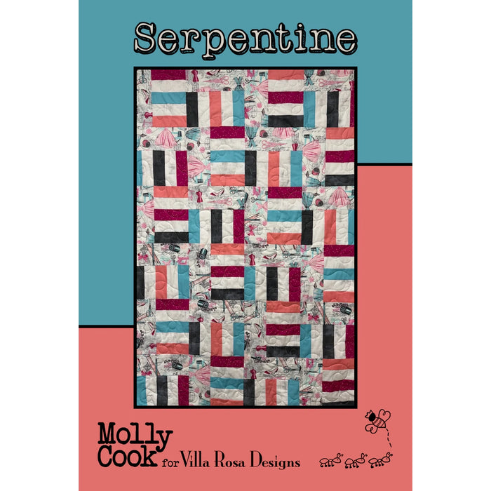 March 2026 Villa Rosa Pattern Set – 5 Easy Quilt Patterns