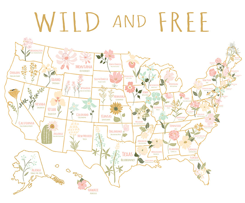 Wild and Free Bundle | Gold | (8) One-Yard Pieces & 1 Panels