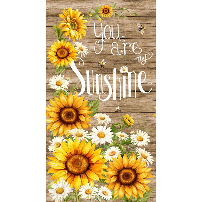 You Are My Sunshine | Panel | Brown