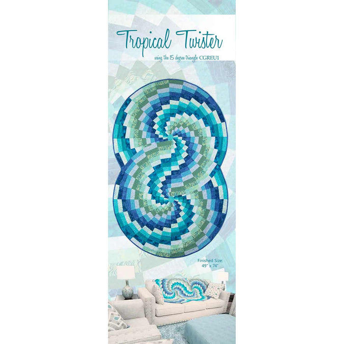 Tropical Twister | Pattern | 49x74