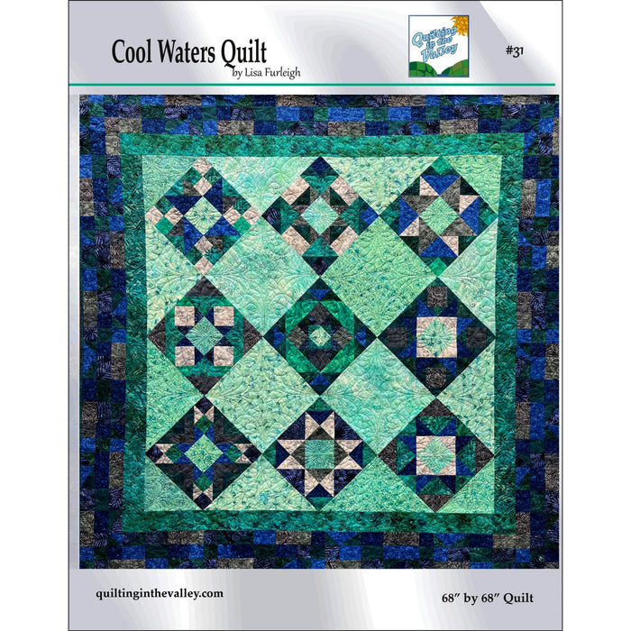 Cool Waters | Pattern | 68x68