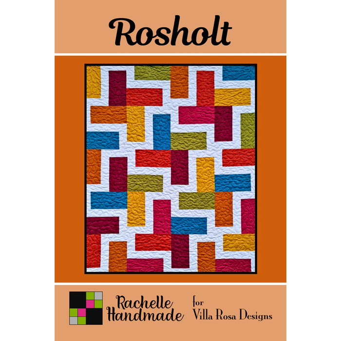 June 2026 Villa Rosa Pattern Set – 5 Easy Quilt Patterns
