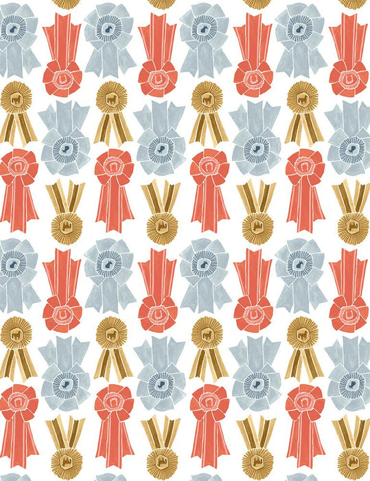 Ribbons | Poppy Prairie | 1 Yard