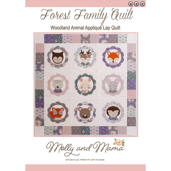 Forest Family Quilt | Pattern | 44x44