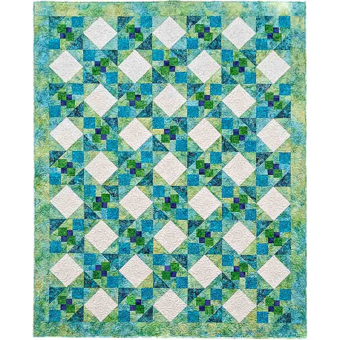 The Grove | Treasure Weave | 71x89 Quilt Kit