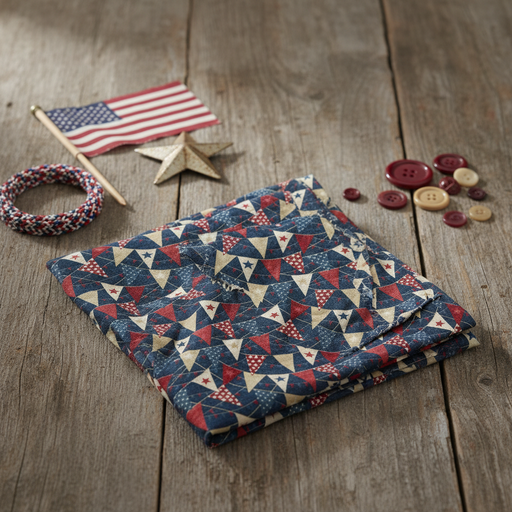 American Heartland Bunting Navy Multi