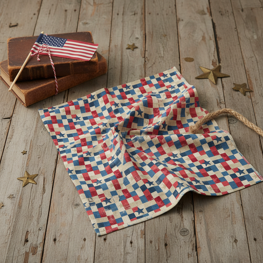 American Heartland Patchwork Beige Multi