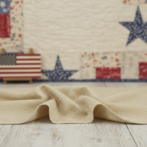 Beige Star Blender Fabric