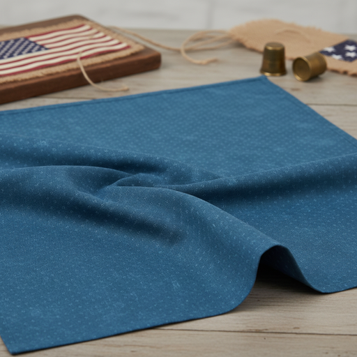 Blue Tri Star Fabric