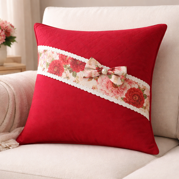 Confetti Cotton | Solids | Dahlia Red