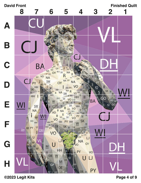David Front Pattern