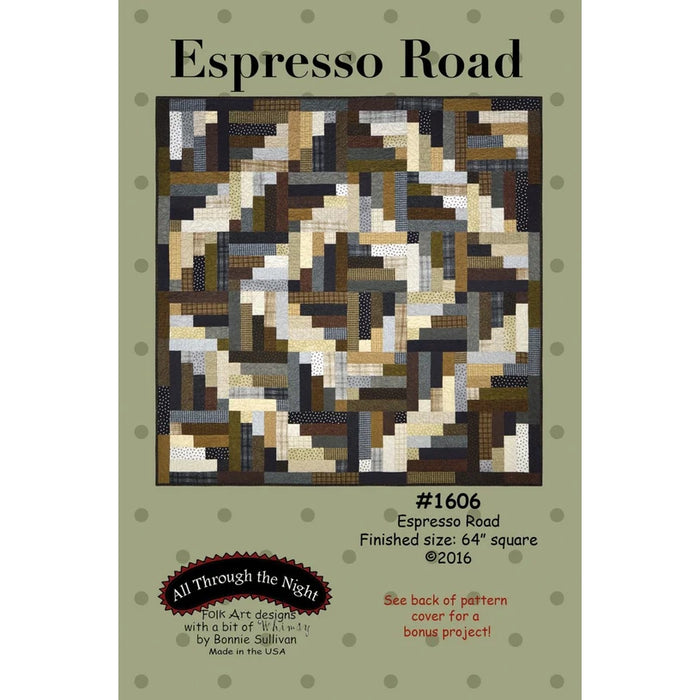 Espresso Road | Pattern | 64x64