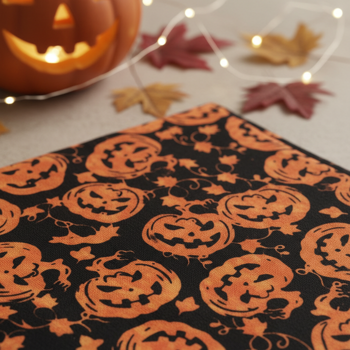 Halloween Fabric Close-Up