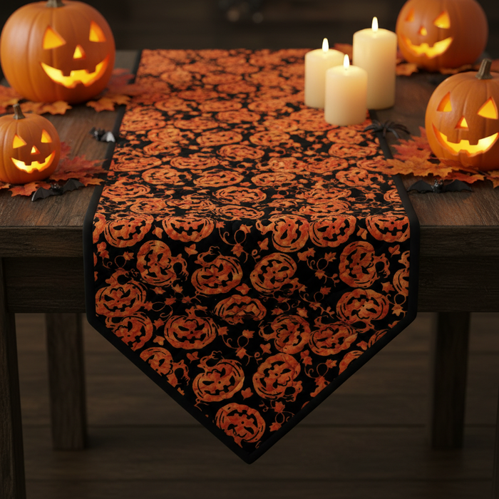 Halloween Fabric Table Runner