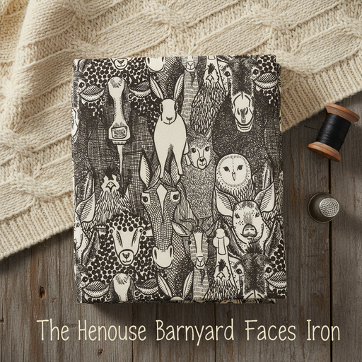 Henhouse Barnyard Faces Iron