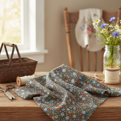 Henhouse Calico Denim