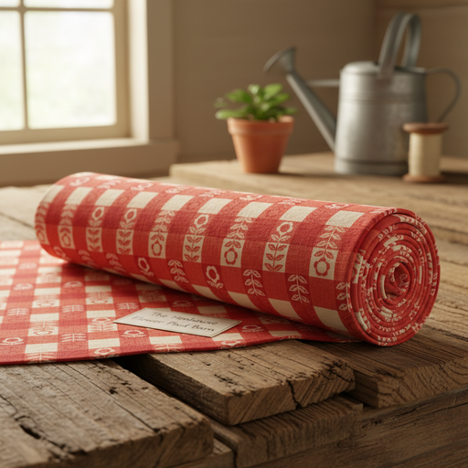 Henhouse Flower Plaid Barn