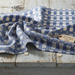 Henhouse Flower Plaid Cobalt
