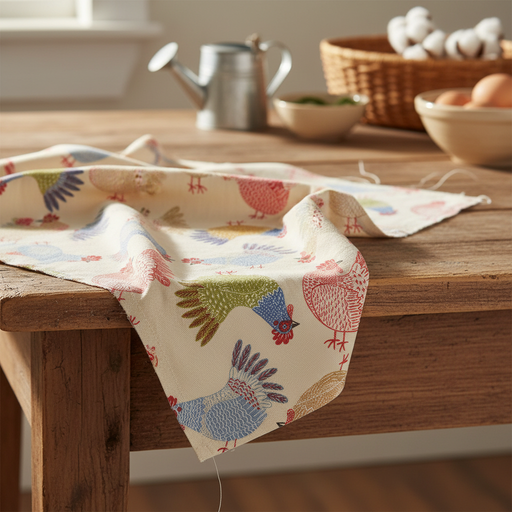 Henhouse Tossed Chickens Cloud