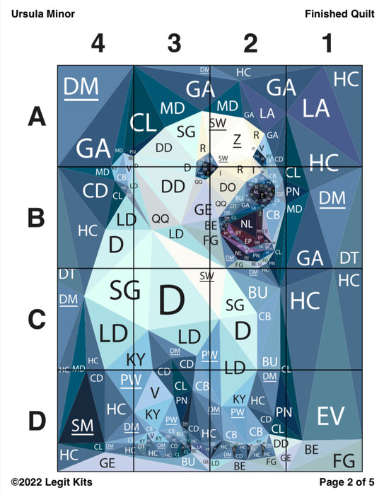 Ursula Minor Quilt Kit