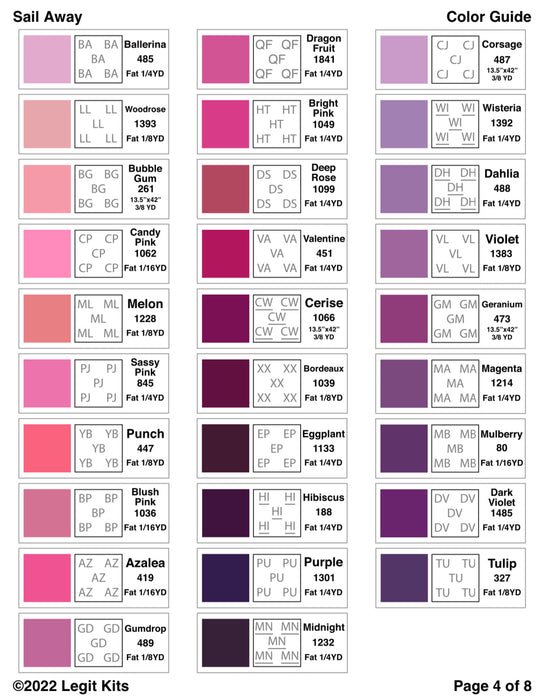 Sail Away Quilt Kit