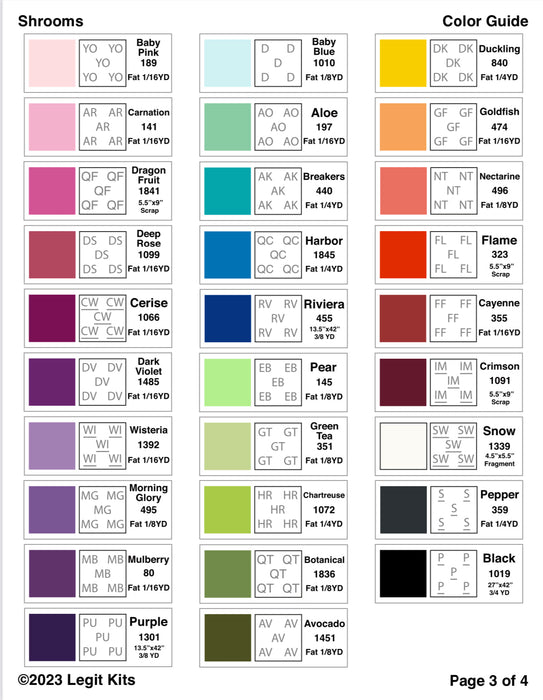 Shrooms Pattern
