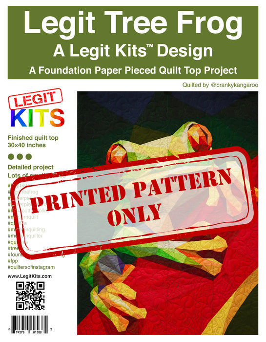 Tree Frog Pattern