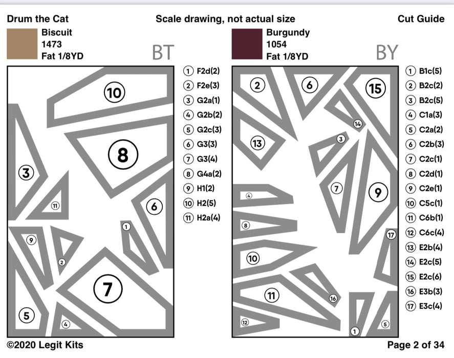 Drum the Cat Pattern