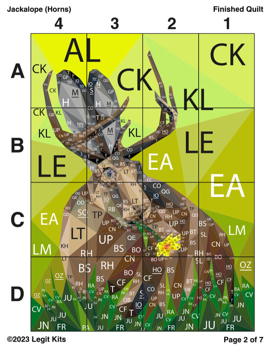 Jackalope Pattern