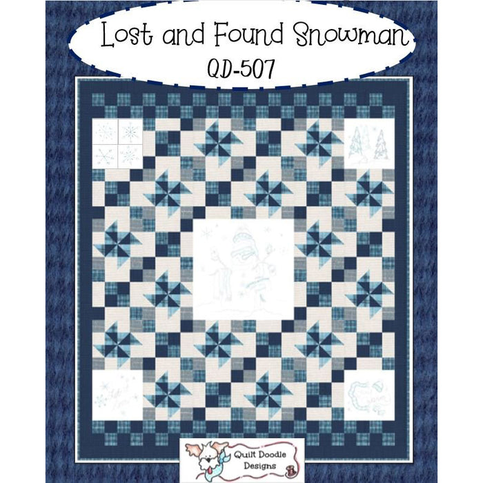 Lost and Found Snowman | Pattern | 66x76
