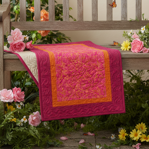 Pink Fuchsia Orange Butterfly Project