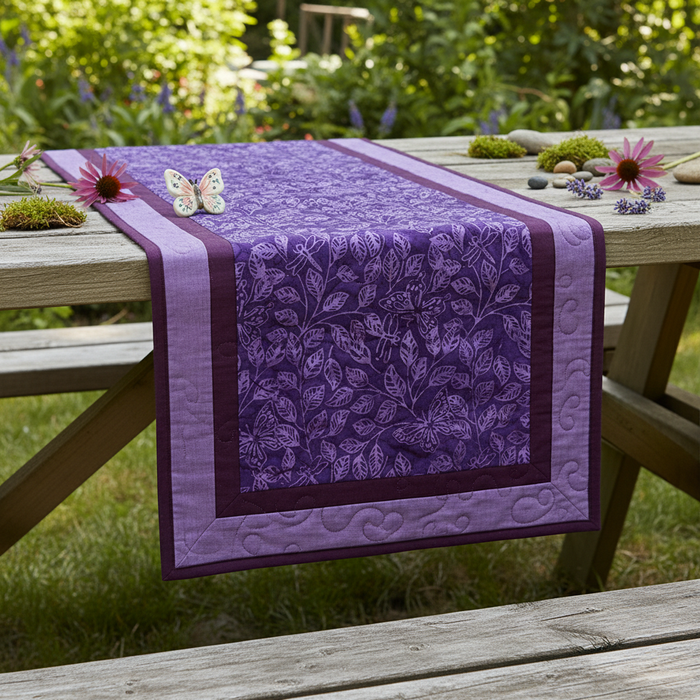 Purple Butterfly Dragonfly Project
