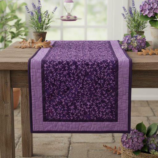 Purple Lavender Leaf Project