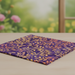 Purple Leaves Fabric