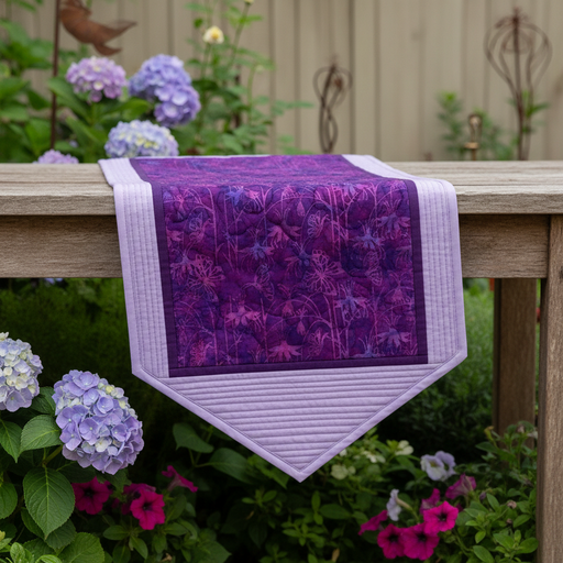 Purple Pansy Fuchsia Project