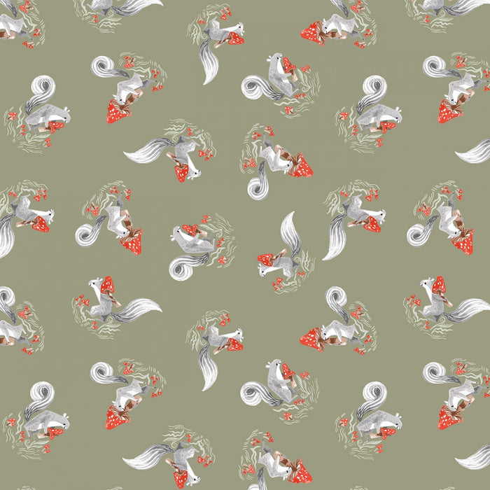 Mushroom City | Laurel Squirrels | 1 Yard
