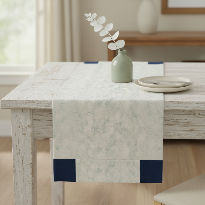 Texture Cream Multi Table Runner