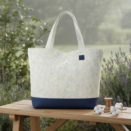 Texture Cream Multi Tote Bag